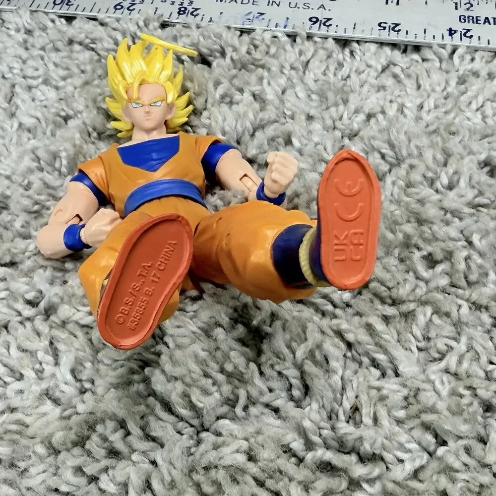 Super Saiyan 2 Goku Action Figure 20 Point Articulation Dragon Ball Stars Toy